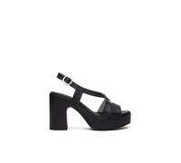 Nero Giardini E513640D Sandali Donna in Pelle - Nero 38 EU
