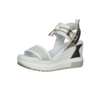 Nero Giardini Sandalo oro / bianco Donna - Scarpe - Sandali - Sandali con plateau Nero Giardini 40