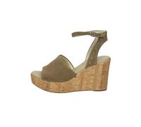 Nero Giardini Sandalo Zeppa Donna Fango - 38