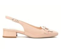 Nero Giardini E512331D Vernice Cipria Decoltè Eleganti per Donna con Cinturino e Tacco Basso (Taglia 39)