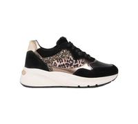 Nero Giardini E512864D Sneakers Donna in Suede, Pelle E Materiale Tecnico - Nero 37 EU
