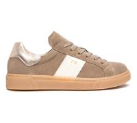 NERO GIARDINI SCARPE SNEAKERS DONNA INVERNO I617420D 405 IN CAMOSCIO FANGO