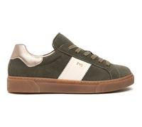NERO GIARDINI SCARPE SNEAKERS DONNA INVERNO I617420D 503 IN CAMOSCIO BOSCO