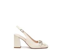 Nero Giardini Slingback in Vernice con Tacco Alto