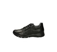 NERO GIARDINI SCARPE IN PELLE UOMO INVERNO I102153U 100 SNEAKERS CON ZIP NERO
