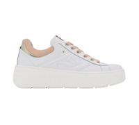 Nero Giardini Sneakers Skipper E513090D Donna in pelle, zeppa bassa, bianco - Taglia 39
