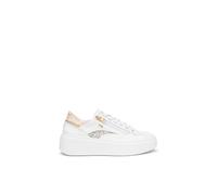 NeroGiardini - Sneakers Donna in Pelle e Materiale Tecnico - Bianco 37