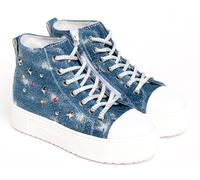 NERO GIARDINI TEENS E432931F 707 STIVALETTI SCARPE DONNA BIMBA LACCI ZIP BIANCO
