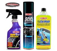 Nero Gomme MAFRA NERISSIMO + Lucida Cruscotti SCIC BLU + SHAMPOO POWER Neutro