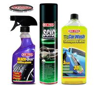 Nero Gomme MAFRA BLACK 3 PLUS Lucida Cruscotti SCIC GREEN Shampoo Cera CAR WASH