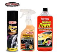 2X MAFRA EXTREME BLACK NERO GOMME LUCIDANTE GOMME SPRAY MA FRA MA-FRA 500ML AUTO