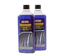 Nero Gomme Nerrissimo MA-FRA Pulisce Rinnova Lucida Pneumatici Auto Moto 2x 1 Lt