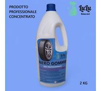 Nero Gomme professionale ravviva pneumatici pulizia auto detergente ruote 2 kg