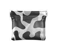 Nero Grigio Leopard Print Moda Donna In Pelle Cambiamento Moneta Borsa Fancy Card Key Organizzatori per Gli Uomini Donne Viaggio Bolsa pequena para monedas