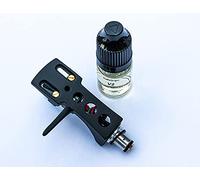 Nero, Headshell, AT-VM95, cartuccia, stilo, olio per AKAI APD33, AP001C, AP206C, APQ70, AP207, APQ60, AP002, AP100, AP004, APD40, AP004X