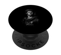 Nero Imperatore Romano Ritratto Antica Roma Icona PopSockets PopGrip Adesivo
