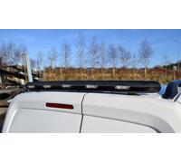 Nero Inox Posteriore Barra Tettuccio + Multi-Funzione LED Per Renault kangoo