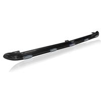 Nero Inox Spoiler Barra + LED Per ford transit mk7 2007-2014 Paraurti Anteriore