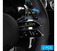 Nero Interno Volante Paddle Shifter Estensione Per Il 2021-2025 2024 Mercedes-Benz CE SS EQS EQA EQE Classe W206 W213 W223