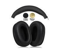 (Nero (L)combo) Cuscinetti auricolari di ricambio per BASEUS Bowie H1S/H1i/H1 PRO D05 in tessuto a rete