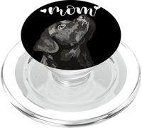 Nero Lab Mamma Labrador Mamma Il Lab Madre Retriever Ragazza PopSockets PopGrip per MagSafe