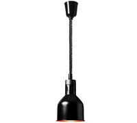 Nero Lampada riscaldante - nero opaco - 17 x 17 x 28.5 cm - acciaio - regolabile in altezza | Royal Catering