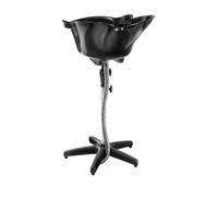 Nero Lavatesta portatile per parrucchieri - 50 x 49 x 99 cm - Nero | physa