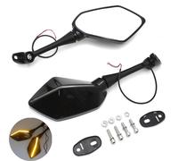 Nero LED Indicatore Retrovisore Specchio Per Honda 03-22 CBR600RR 04-07