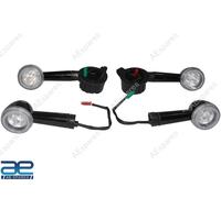 Nero LED Indicatore Set Per Reale Enfield Nuovo Classico Reborn Bullet 350 Aes