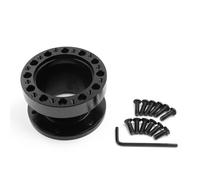 Nero lega alluminio 51mm altezza mozzo volante distanziale adattatore per auto