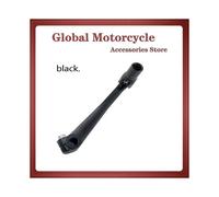 (nero) Leva del cambio pieghevole in alluminio CNC per motocicletta, sette tipi di colori, adatta per