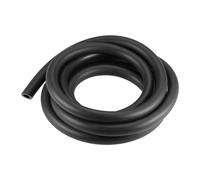 Nero Linea Manichetta Tubo,10mm ID x 16mm OD 2.5M NBR Acqua Tubazione Tubatura