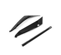 (Nero lucido) 3 pezzi/set modanatura griglia anteriore esterna nera lucida griglia decorativa cornice