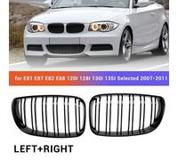 Nero Lucido Doppio Asticelle Anteriore Rene Griglia Ricambio per E81