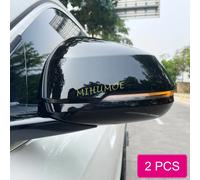 Nero lucido Lato Specchietto retrovisore Tappo di Copertura Overlay Per BMW X1 iX1 U11 X2 iX2 U10 2023 2024 2025 Accessori Esterni Auto