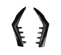 Nero Lucido Lunotto Posteriore Spoiler Laterale Diffusore Accessori Auto Canard Splitter Per Golf 8 MK8 GTI GTD 2020-2023 MTVTFECEWG(Carbon Look)