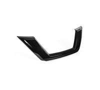 (Nero lucido) Modanatura per griglia anteriore, cornice decorativa esterna, striscia di ricambio per