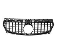 Nero Lucido Per Griglia Superiore Stile Per GTR Per Mercedes Per Benz LA W117 CLA180 CLA200 CLA250 CLA45 Per AMG 2013-2019 Griglie anteriori(G Glossy Black)