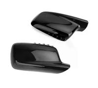 (Nero lucido) Per una coppia di calotte per specchietti laterali, coperture per specchietti esterni