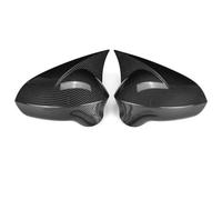 Nero Lucido/Sguardo Retrovisore Ala Specchio Coperture Tappi Per Seat Per Leon MK2 1P Per Ibiza MK4 6J 2008-2017(Carbon Fiber Look)