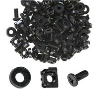 Nero M6 Cage Dado Confezione 50, Accessorio Tipo Set, da Usare Con Per Tuk
