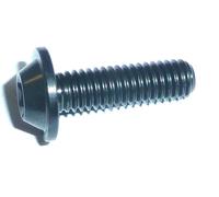 Nero M6 X 20 Carenatura Titanio Profilo Basso T30 Torx Rondelle Bullone Vite