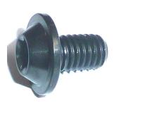Nero M6 X 20 Carenatura Titanio Profilo Basso T30 Torx Rondelle Bullone Vite