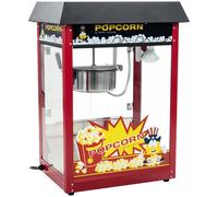 Royal Catering B-WARE Macchina per i pop-corn - tetto nero RCPS-16E