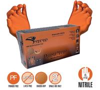 Nero Mamba Guanti IN Nitrile Resistente Monouso Meccanica Officina [ S,M,L,XL