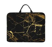 Nero Marmo Stampa 14 pollice Custodia Del Computer Portatile Del Manicotto Della Copertura Del Notebook Borsa Per Il Lavoro Quotidiano