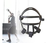 (nero) Maschera da Karate, Scudo da Boxe, Protezione per la Testa, Comoda per lo Sport