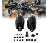 Nero Moto Paramani Manubrio Parabrezza Protezione Della Mano Per Sportster 883 SuperLow - XL 883L 2011 2012 2013 2014 2015 2016 2017 2018 2019