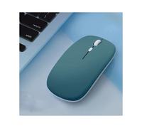 (Nero) Mouse Bluetooth silenzioso Marcaron Computer Laptop Mouse ottico Wireless per tablet iPad Samsung