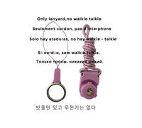 (nero) Nuovo 2PCS Rabbit Walkie Talkie 3KM Range Ricetrasmettitore portatile Radio UHF Cordino Compleanno